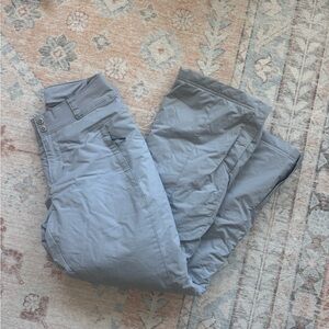Columbia Woman’s Light Gray Snow Pants